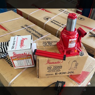 แม่แรงกระปุกทรงเตี้ย 20ตัน KOMAKI ของแท้ KM-20L