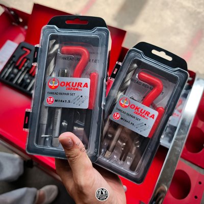 ชุดซ่อมเกลียวสปริง OKURA เกรด HSS 5-14mm ของแท้