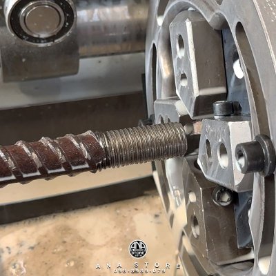 เครื่องกลึงกลม - รีดเกลียวเหล็กเส้นข้ออ้อย ระบบรีดเกลียวอัตโนมัติ 2IN1 OKURA