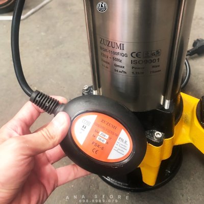 ZUZUMI ปั๊มแช่ดูดโคลน ใบพัดตัดขยะ 2