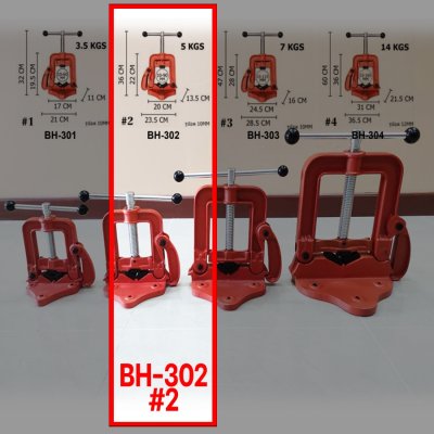 ปากกาจับแป๊บ OKURA แบบตั้งโต๊ะ ขนาด 10-165มม เบอร์ 1,2,3,4
