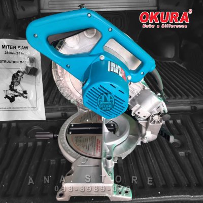 เลื่อยตัดองศา 10นิ้ว แท่นตัดองศา เลื่อยปรับองศา OKURA LS1040