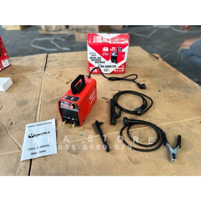 เครื่องเชื่อมไฟฟ้า ระบบ ARC-MMA OKURA รุ่น OK-MMA120