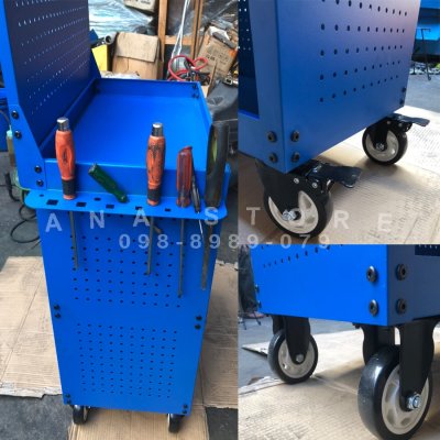 รถเข็นเครื่องมือ 3ชั้น +1ลิ้นชัก smart TTC03-1D