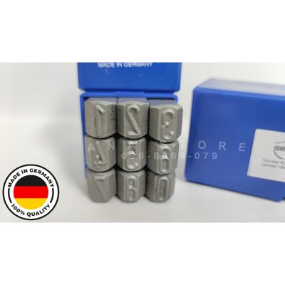 เหล็กตอกตัวเลข 7-20มิล MASUS เยรมันแท้