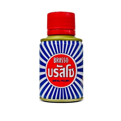 Brasso บรัสโซน้ำ ขนาด 100 ml. ยาขัดเงา metal polish น้ำยาขัดเงา ขัดเงาโลหะ ขัดเงาทองเหลือง
