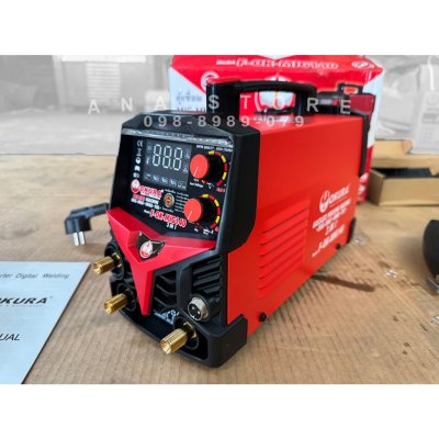 OKURA ตู้เชื่อมเชื่อม MIG รุ่น MIG140 เครื่องเชื่อม 3in1 ระบบไม่ต้องใช้แก๊ส