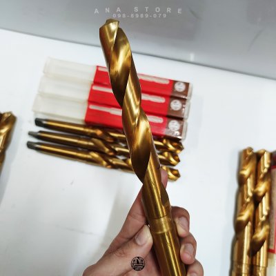 ดอกสว่านไฮสปีดเคลือบไทเทเนียม MEXCO 12-19มม Made in Germany