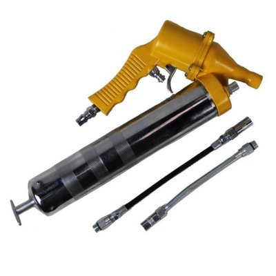 กระบอกอัดจารบี RAMBO ของแท้ 2IN1 กระบอกอัดจารบี ด้ามปืนใช้ลม และ ใช้มือโยก