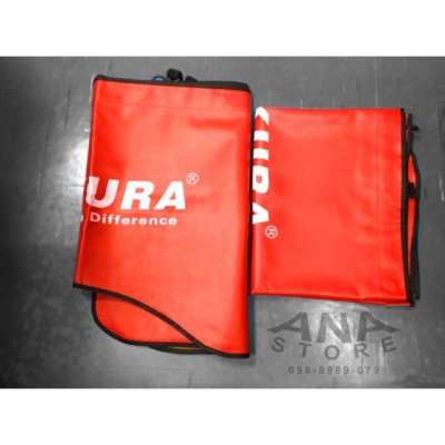 ผ้าคลุมซ่อมรถ OKURA 3ชิ้น หนังPU ของแท้