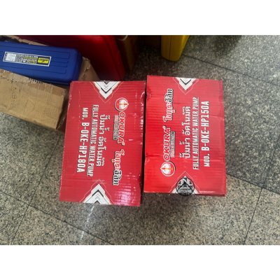 ปั๊มน้ำ อัตโนมัติ OKURA ส่งสูง 40 เมตร FULLY AUTOMATIC WATER PUMP