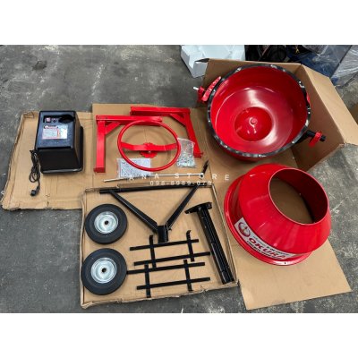 เครื่องผสมปูนฉาบ 140ลิตร ยี่ห้อ OKURA รุ่น OK-CDM220