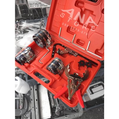 ชุดลานรัดแหวนลูกสูบ 9ตัวชุด ขนาด 3"- 6" piston ring compressor