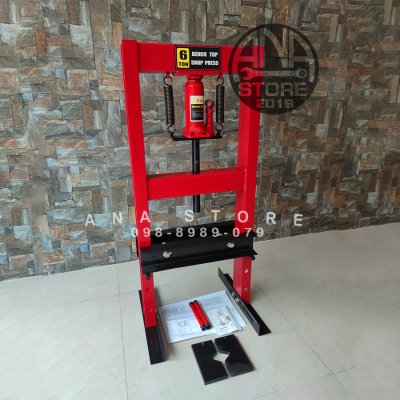 แท่นอัดไฮดรอลิคขนาด 6ตัน hydraulic press 6ton สินค้าพร้อมจัดส่งจากไทย