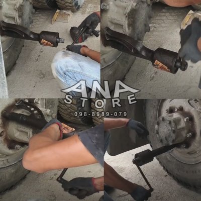 บล็อกทดถอด​ล้อ​ รุ่น1:78 OMY ขันล้อ​รถบรรทุก รถสิบล้อ รถพ่วง เบอร์​ 21,41mm บล็อกขันล้อรถ6-22ล้อ