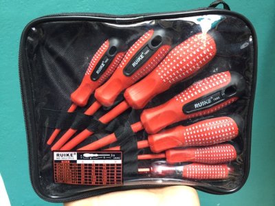 ไขควง RUIKE 7ตัวชุด ไขควง ไขควงวัดไฟ