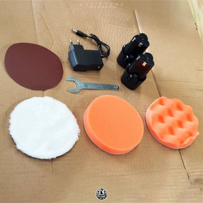 เครื่องขัดเงา/ขัดสีไร้สาย ระบบสั่น (Dual Action) รุ่น A-OK-CP05-12 (OKURA)