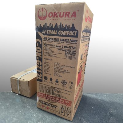 OKURA ถังอัดจารบีใช้ลม 12 ลิตร รุ่น OK-GZ12L