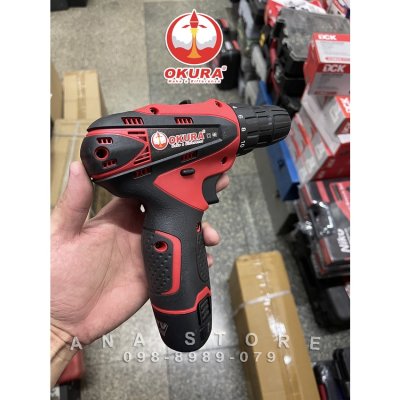 สว่านไร้สาย OKURA 12V ของแท้ OK-DC12