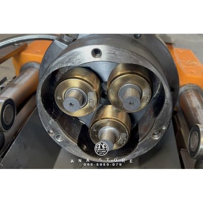 เครื่องกลึงกลม - รีดเกลียวเหล็กเส้นข้ออ้อย ระบบรีดเกลียวอัตโนมัติ 2IN1 OKURA