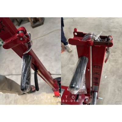 แม่แรงตะเข้ใช้ลม 40x80ตัน OKURA AFJ80T air floorjack