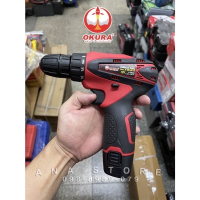สว่านไร้สาย OKURA 12V ของแท้ OK-DC12