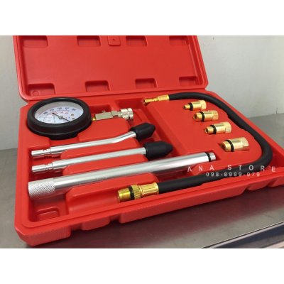 ชุดวัดกำลังอัดเครื่องยนต์เบนซิน 9ตัวชุด