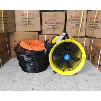 12" พัดลมดูดอากาศ พัดลมอุสาหกรรม พัดลมระบายอากาศ