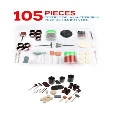 เครื่องเจียรนัยสายอ่อน Okura bsg135 2025 + ชุดดอกเจียร ขัด ตัด เจาะ 105ชิ้น