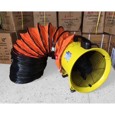 8" พัดลมดูดอากาศ พัดลมอุสาหกรรม พัดลมระบายอากาศ