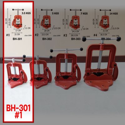 ปากกาจับแป๊บ OKURA แบบตั้งโต๊ะ ขนาด 10-165มม เบอร์ 1,2,3,4