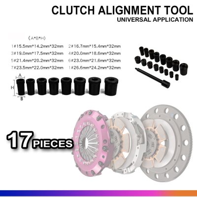 ชุดตั้งแผ่นครัช RacetecR 17ตัว RT-C017