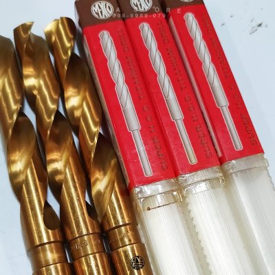 ดอกสว่านไฮสปีดเคลือบไทเทเนียม MEXCO 12-19มม Made in Germany