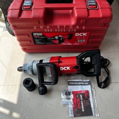 ของแท้ บล็อกไฟฟ้า 1นิ้ว DCK รุ่น KPB30+แถมฟรี ลูกบล็อกเบอร์ 36มม.บ๊อกไฟฟ้า 1'' (มีอะไหล่ขายแยก)