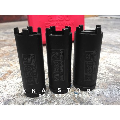 บล็อกเขี้ยว ALSO 18/20/22 ใช้ถอดคลัช มอไซค์ บล็อค4เขี้ยว แท้