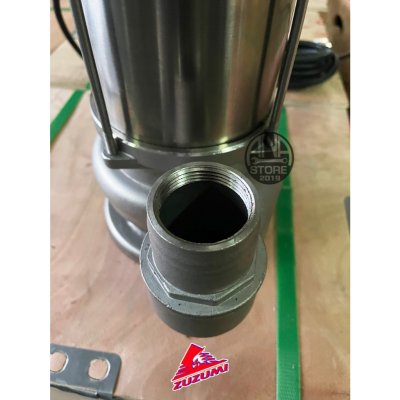 ปั๊มแช่สแตนเลส ZUZUMI ไม่เป็นสนิม QDX10-14-0.75