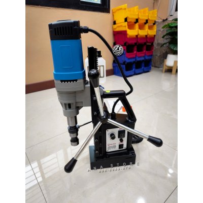 สว่านแท่นแม่เหล็กไฟฟ้า OKURA OK-80S 1950W 80mm สว่านขาแม่เหล็ก