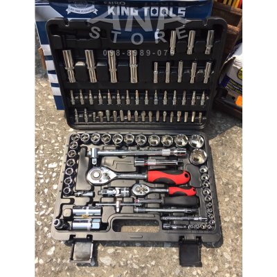 ประแจบล็อก 94 ชิ้น EURO KINGTOOLS ชุดบล็อก 94 ชิ้น แกน 1/4