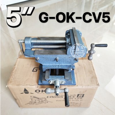 ปากกาจับแท่นเจาะ 2 ชั้น OKURA ปากกาจับชิ้นงาน2ชั้น 3” 4” 5” 6” ปรับได้ 4 ทิศทาง