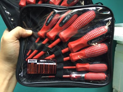 ไขควง RUIKE 7ตัวชุด ไขควง ไขควงวัดไฟ