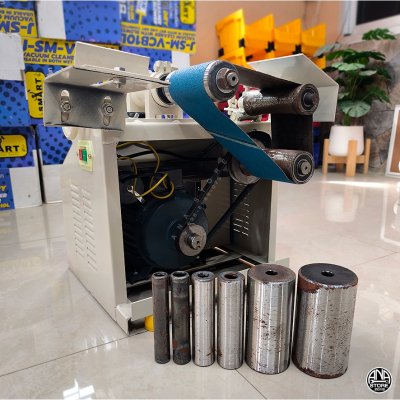 OKURA เครื่องบากท่อ พร้อมหินเจียร กระดาษทรายสายพาน รุ่น D-OK-PSN76