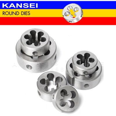 KANSEI ลูกต๊าปกลม เกลียวมิล ลูกดาย ต๊าปเกลียวนอก M2-24