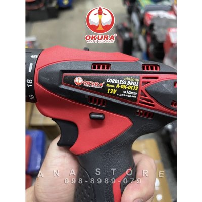 สว่านไร้สาย OKURA 12V ของแท้ OK-DC12