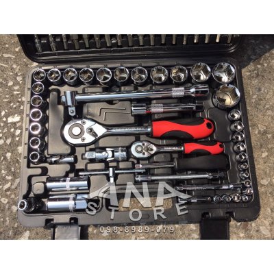 ประแจบล็อก 94 ชิ้น EURO KINGTOOLS ชุดบล็อก 94 ชิ้น แกน 1/4