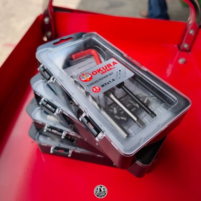 ชุดซ่อมเกลียวสปริง OKURA เกรด HSS 5-14mm ของแท้