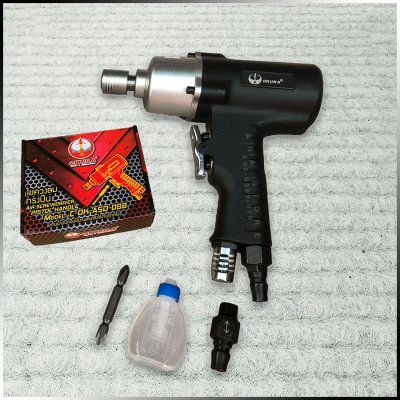 OKURA ไขควงลมทรงปืน (Air Impact Screwdriver/Wrench - Pistol Grip)