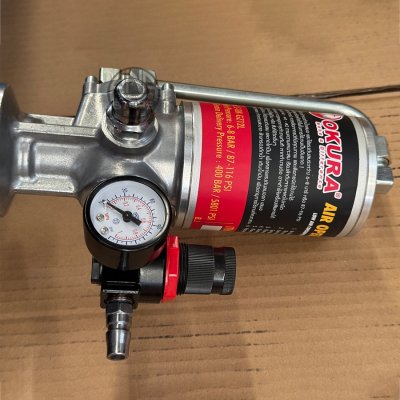 OKURA ถังอัดจารบีใช้ลม 12 ลิตร รุ่น OK-GZ12L