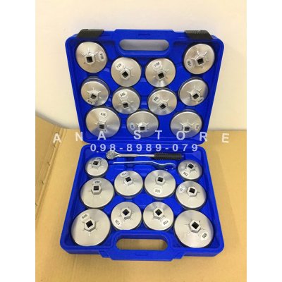 ชุดถอดไส้กรองถ้วยอลูมีเนียม 23 ตัวชุด