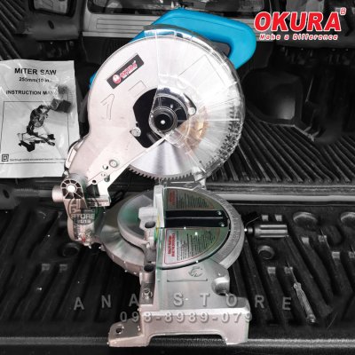 เลื่อยตัดองศา 10นิ้ว แท่นตัดองศา เลื่อยปรับองศา OKURA LS1040