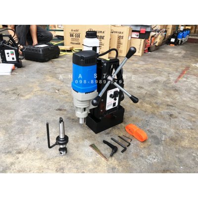 สว่านขาแม่เหล็ก OK-28E ปรับรอบได้ 28มม. OKURA